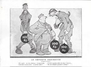 Le imposte indirette. Stampa 1919 - copertina