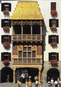 Innsbruck. Goldenes Dachl in der Altstadt. Non viaggiata - copertina