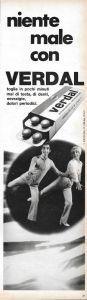 Niente male con Verdal. Advertising 1970