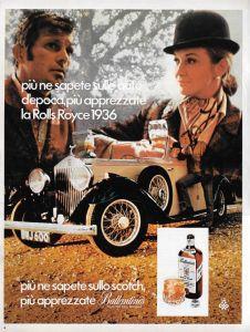 Ballantine's. Advertising 1970 - copertina