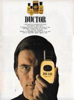 Ductor. Arval men's line / Amaro Ramazzotti. Advertising 1970, fronte retro