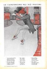 Le canzoncini pei più piccini / Le sorprese della lotteria. Stampa 1923, fronte retro