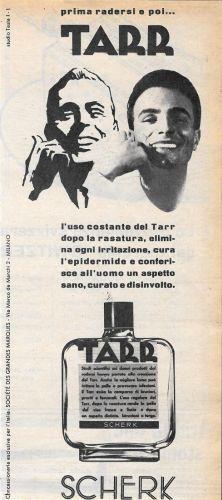 Prima radersi e poi.. Tarr. Scherk. Advertising 1956 - copertina