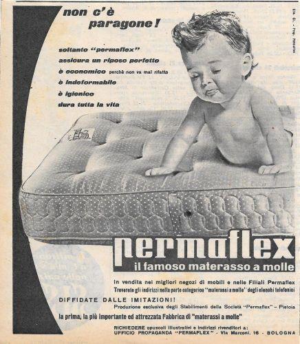 Permaflex, non cè paragone!. Advertising 1956 - copertina