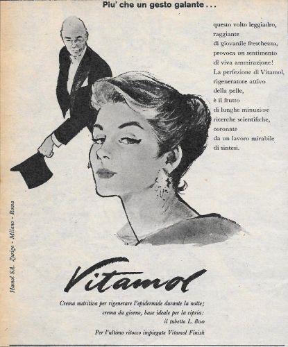 Vitamol. Più che un gesto galante.... Advertising 1956 - copertina