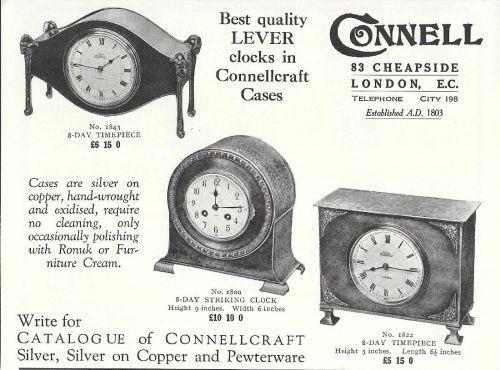 Connels cloks / Willebeek Children's Book. Advertising 1924, fronte retro - copertina
