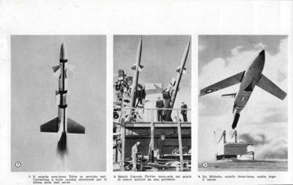 Missile aria-terra Talos/ Missili Convair Terrier terra-aria/ Matador terra-terra. Stampa 1959 - copertina