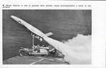 Missile Regulus in fase di partenza. Stampa 1959