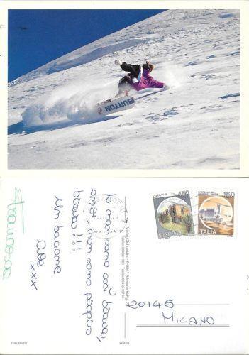 Burton Snowboard. Viaggiata 1991 - copertina