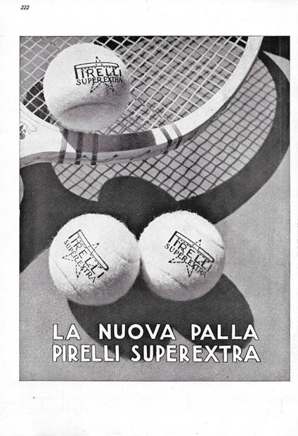 La nuova palla Pirelli/Texaco motor oil. Advertising 1937 fronte retro - copertina