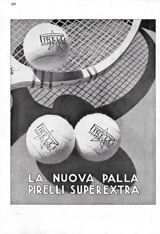 La nuova palla Pirelli/Texaco motor oil. Advertising 1937 fronte retro - copertina