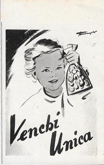 Venchi Unica. Advertising 1942 - copertina