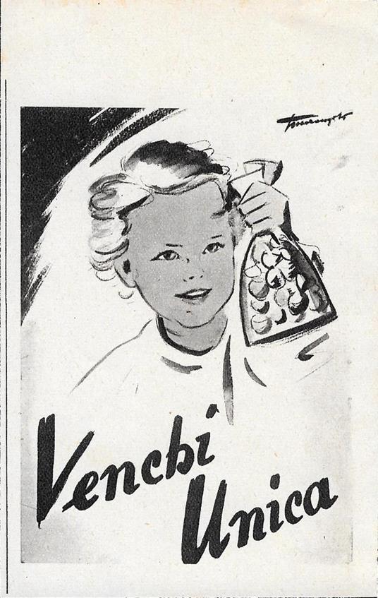 Venchi Unica. Advertising 1942 - copertina