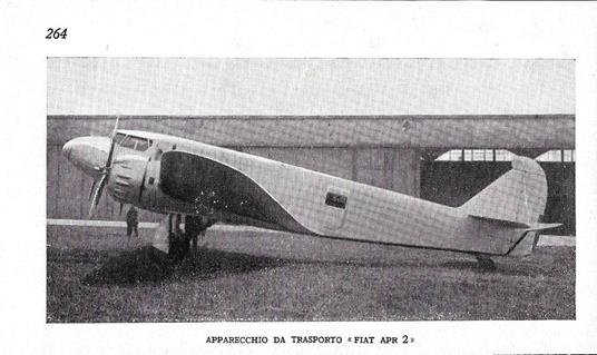 Apparecchio da trasporto Fiat APR 2. Stampa 1942 - copertina
