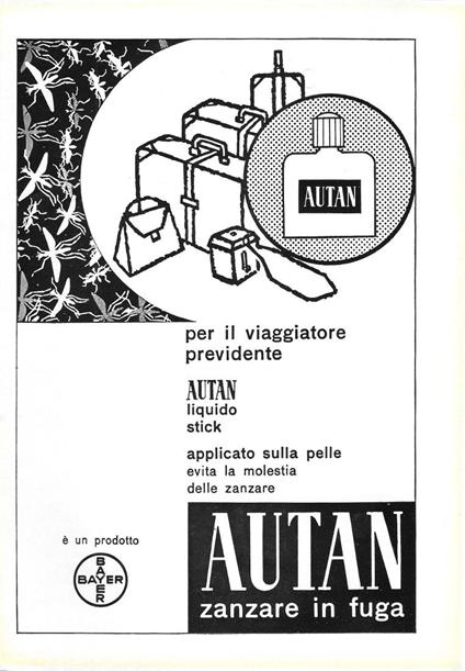 Autan Bayer. Advertising 1961 - copertina