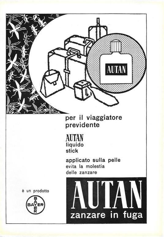 Autan Bayer. Advertising 1961 - copertina