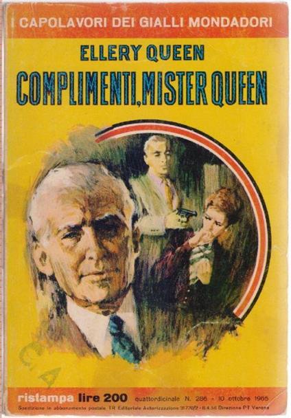 Complimenti Mister Queen - Ellery Queen - Ellery Queen - copertina
