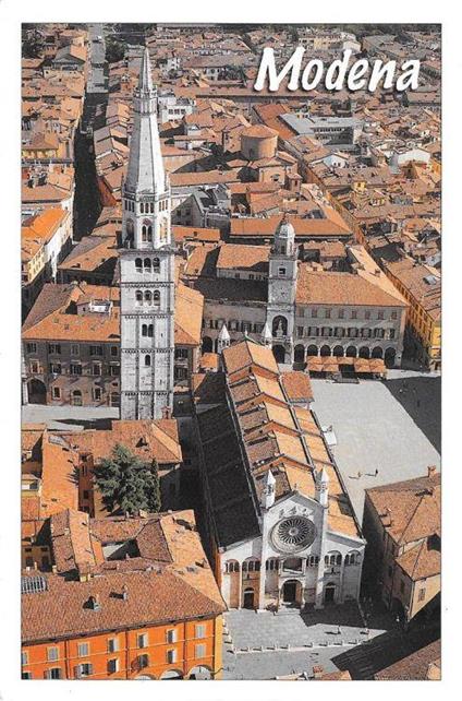 Modena. Veduta del duomo con le Torri. Non viaggiata - copertina