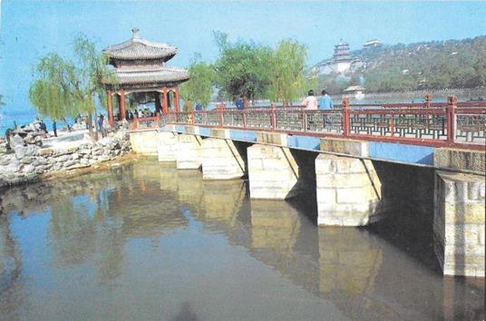 Beijing . Spring Heralding Pavilion. Non viaggiata - copertina