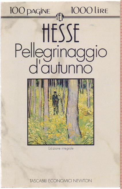 Pellegrinaggio d'autunno - Hermann Hesse - Hermann Hesse - copertina