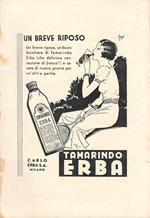 Tamarindo Erba / Olio Sasso. Advertising 1936