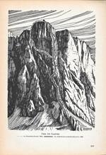 Cima De Gasperi . Domenico Rudatis. Stampa 1936