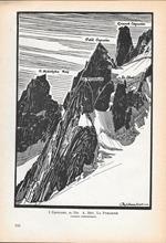 I Capucins, il Pic, A. Rey, La Pyramide. Stampa 1936