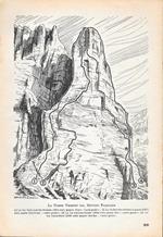 La Torre Trieste dal Rifugio Fazzoler. Stampa 1936