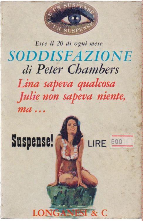 Soddisfazione - Peter Chambers - Peter Chambers - copertina