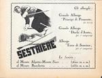 Sestriere . Gli Alberghi . Le Funivie / Ettore Moretti. Advertising 1936