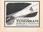 Lampade Tungsram Duolux. Advertising 1936