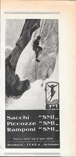 SMI. Sacchi Picozze Ramponi. Advertising 1936