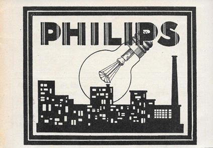 Philips. Advertising 1928 - copertina