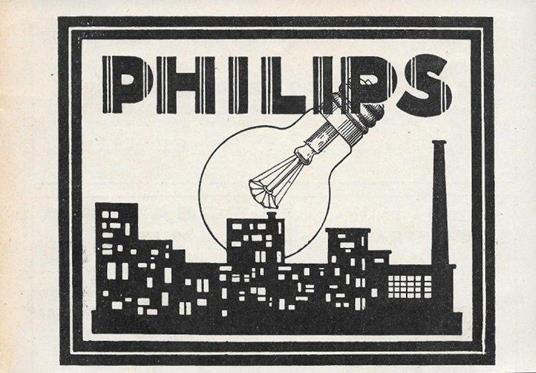 Philips. Advertising 1928 - copertina