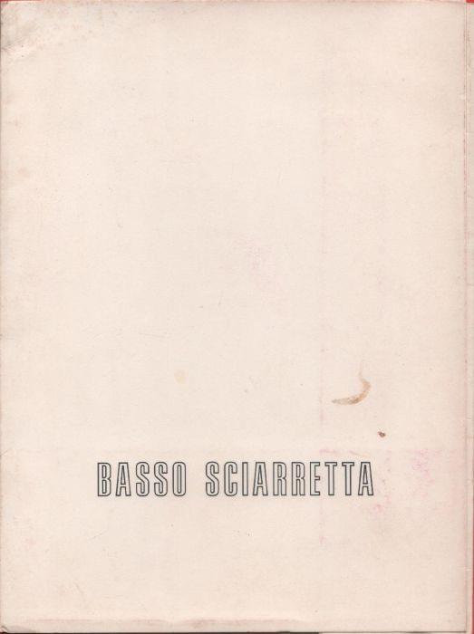 Basso Sciarretta. Portfolio - copertina