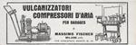 Vulcanizzatori - Compressori d'Aria per Garages. Advertising 1928