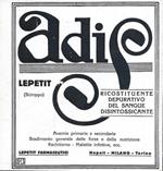 Adis. Petit Farmaceutici. Advertising 1923