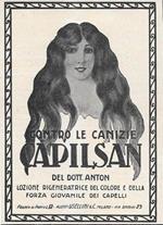 Capilsan del Dott Anton contro la canizie. Advertising 1923
