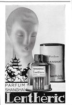 Parfum Shangai. Lenthéric. Advertising 1939