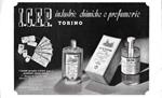 Icep Industrie Chimiche E Profumerie. Torino. Advertising 1939