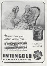 Intingolo per Brodo e Condimento, Prodotto Quadrifoglio. Advertising 1943