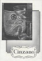 Cinzano, Riserva Principe di Piemonte/Mimosa. La Marca per le fotografie. Advertising 1943