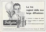 Trilysin, il tonico biologico per capelli. Advertising 1943