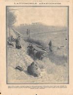 L' Automobile Abandonnée /Un Meuble de style Francais. Stampa 1914