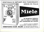 Miele, la lavatrice tedesca. Advertising 1958