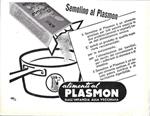 Semolino al Plasmon. Advertising 1958