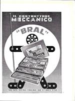 Bral. Il Costruttore Meccanico. Advertising 1958