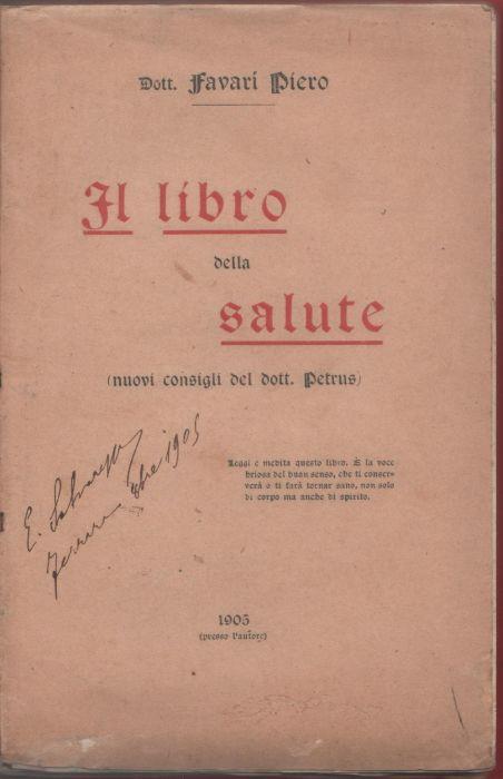 Il libro della salute (nuovi consigli del dott. Petrus) - Piero Favari - copertina