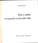 Arte e artisti d'avanguardia in Italia (1910-1950) - Giuseppe Marchiori