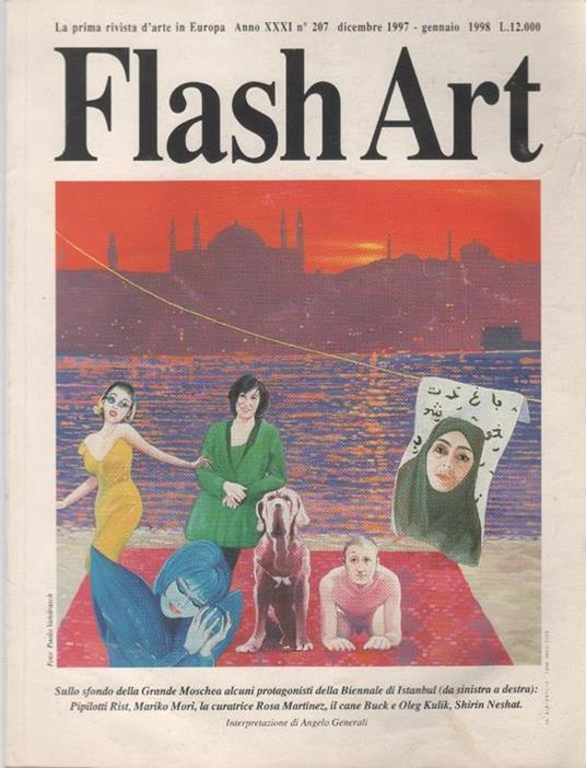 Flash Art. n. 207. Dicembre 1997 - copertina